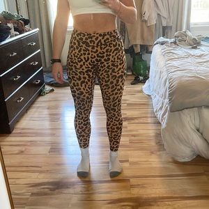 Balance Athletica/ Vitality King Cheetah Ascend Leggings- size S